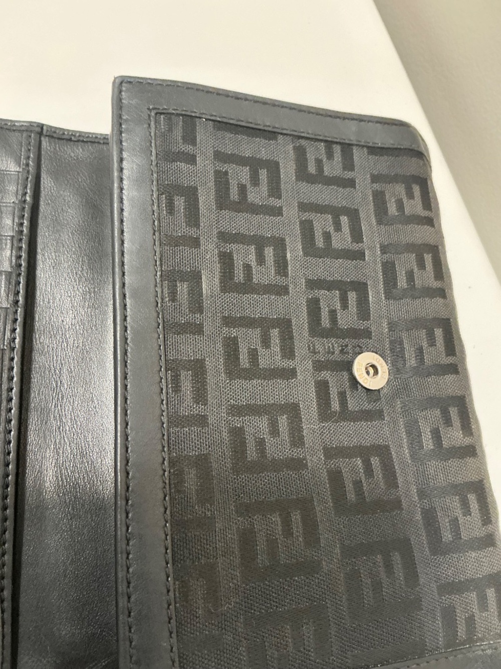 Fendi black zucca wallet - Picture 2 of 11
